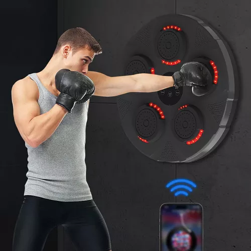 Comprar Fitness ejercicio música inteligente boxeo máquina boxeo deportes  LED iluminado saco de arena hogar