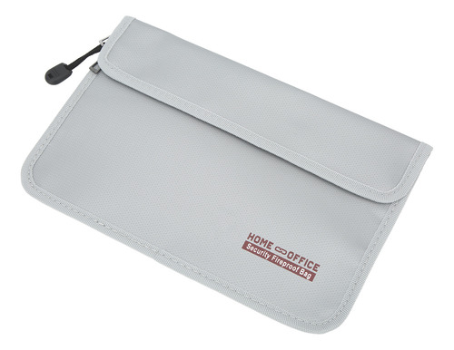 Bolsa Para Documentos Ignífuga, Impermeable Y Bolsa Doble Pa