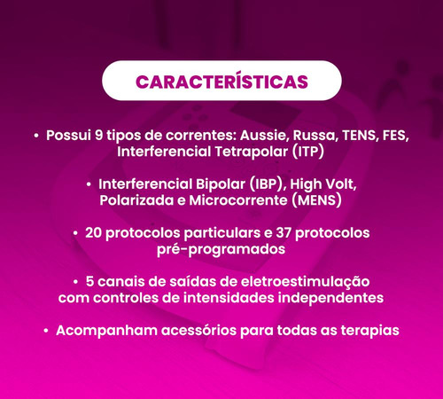 Eletroestimulador Muscular Ibramed Neurodyn System Multi
