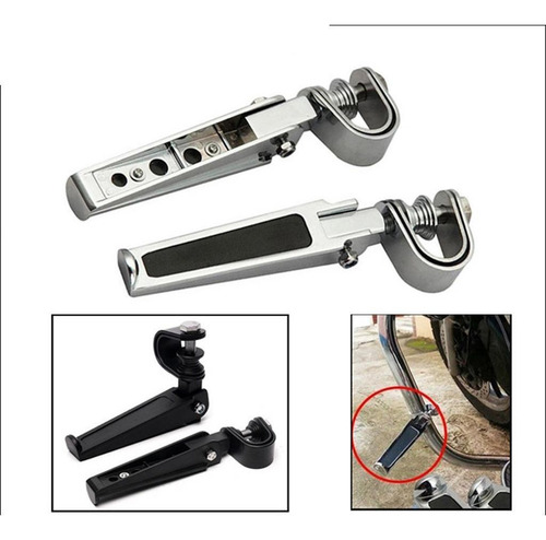 H Reposapiés Plegables, Motor De La Motocicleta Barra De