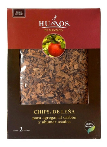 Chips Astillas De Leña Para Ahumar De 500g Manzano Humos