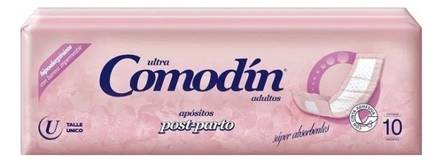 Comodin Ultra Apósito Post Parto X 10 Unidades