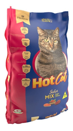 Ração Hot Cat Mix 10.1kg