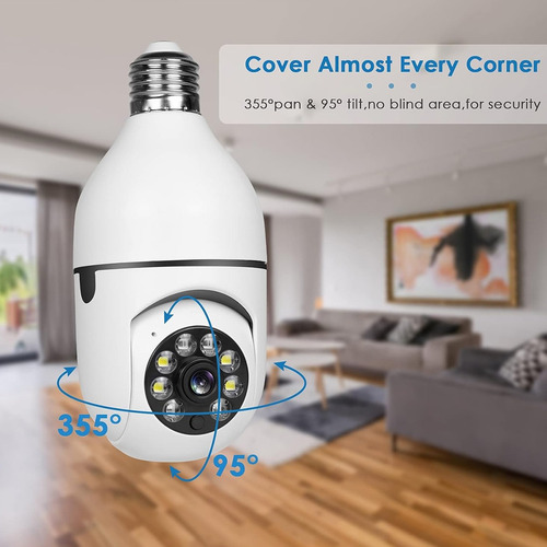 360° De Wifi Camaras De Vigilancia Exterior Inalambricas
