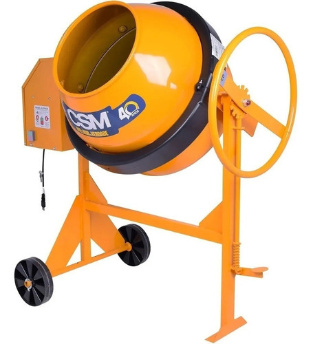Betoneira Cs 150 Litros Com Motor Monofásica 0,5cv Csm 127v