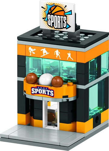 Tienda Exclusiva De Deportes Mini City  Modelo De Diseã...