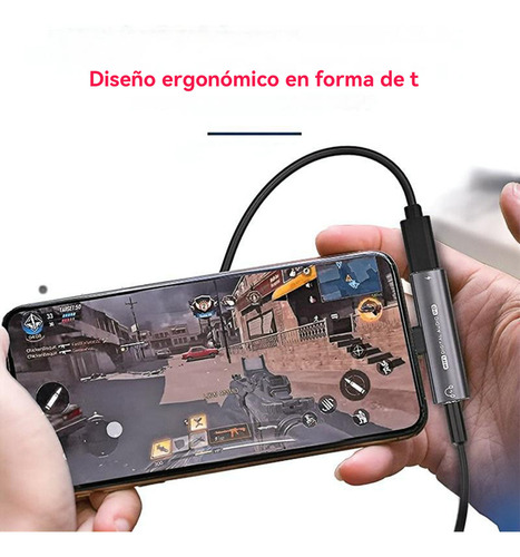 Xtwe Adaptador Tipo C Para Carga Y Audífonos Jack 3.5mm Para iPhone 15 / iPhone 16 Series, Samsung S Series, Huawei Xiaomi