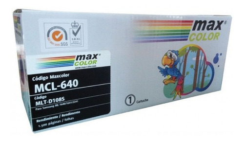 Toner 108s Mlt-d108s Compatible Nuevo Ml-1640 Etc Todo Chile