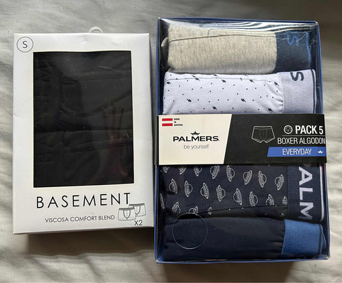 Pack Boxers Palmers Y Basement