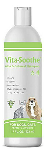 Vitasoothe Aloe Harina De Avena Champú (17 Oz).