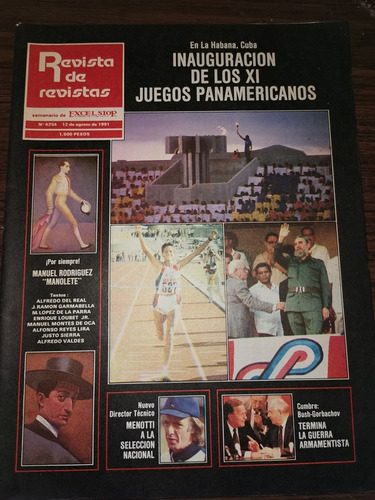 Revista De Revistas Semanario De Excelsior,año 1991 #4254