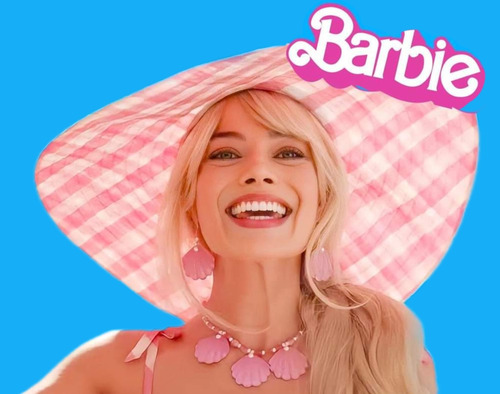 Conjunto Barbie Collar Y Aretes De La Pelicula