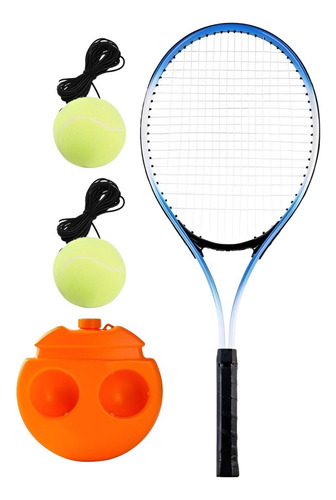 Entrenador De Tenis Individual, Raqueta Individual 2 Bolas