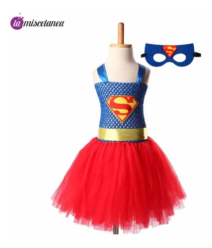 Disfraz De Superchica Para Niñas