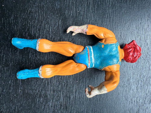 Leono Bootleg Botas Azules Vintage 80s Thundercats Lion O (Usado)