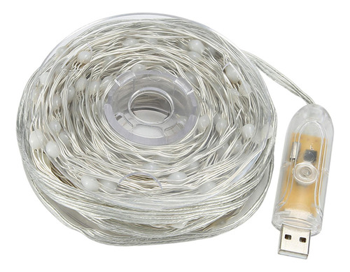 Luces De Hadas De Alambre De Cobre Ligero Diy Ip68 20 Metros