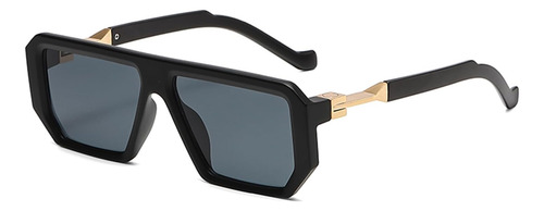 Ljczka Gafas De Sol Vintage Con Parte Superior Plana Para Mu