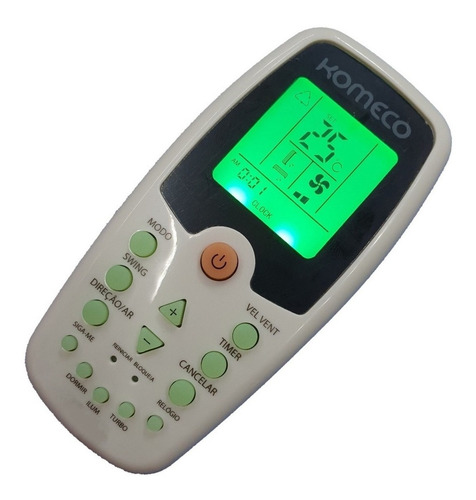 2x Controle Para Ar Condicionado Komeco Zh/kz-01 / Zh/ez-01