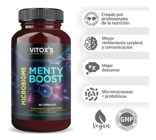 Menty Boost - Suplemento Para La Memoria