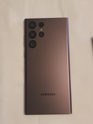 Samsung Galaxy S22 Ultra 5g 28 Gb Usado Vino Bordó (Usado)
