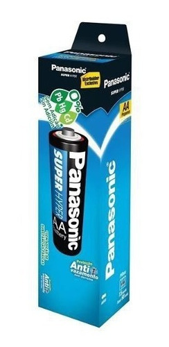 Kit 52 Pilhas Aa Longa Duração Panasonic Anti Vazamento
