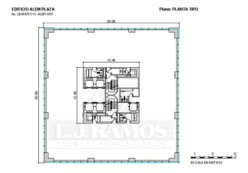 Alquiler De Oficina De 793 M2 En Catalinas