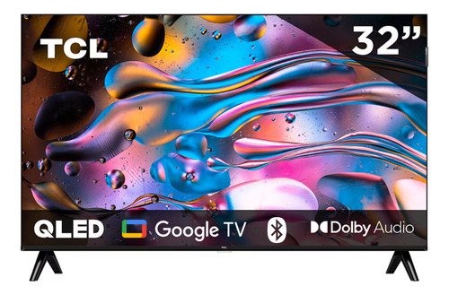 Pantalla Tcl 32 Pulgadas Qled Smart Tv Google Full Hd 2025