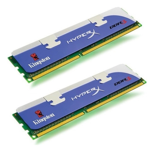 Memoria Kingston Hyperx 2 X 1gb Ddr3 1333mhz Khx11000d3k2/2g