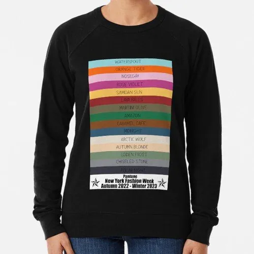 Buzo Todos Los Colores De La Semana De La Moda De Nueva Yor