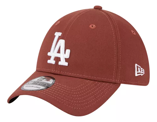 Gorra New Era Los Angeles Dodgers League Essential beige y blanca