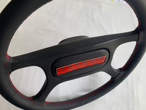 Volante Fiat Uno 1.5 R 86/90 Em Couro Legitimo Raro (Usado)