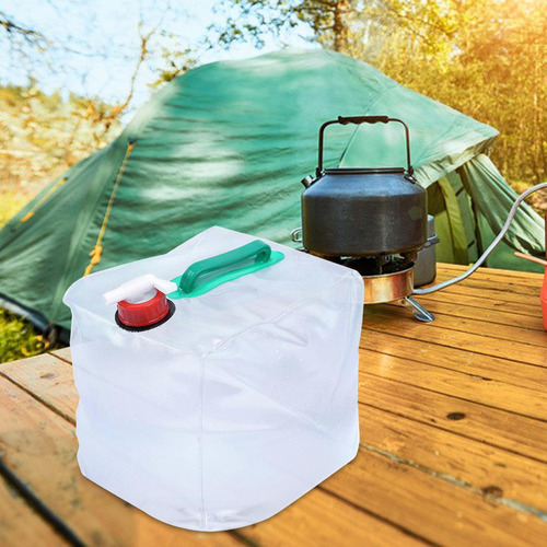 New,. Cubo De Agua Plegable, Jarra De Agua, Botella De Agua