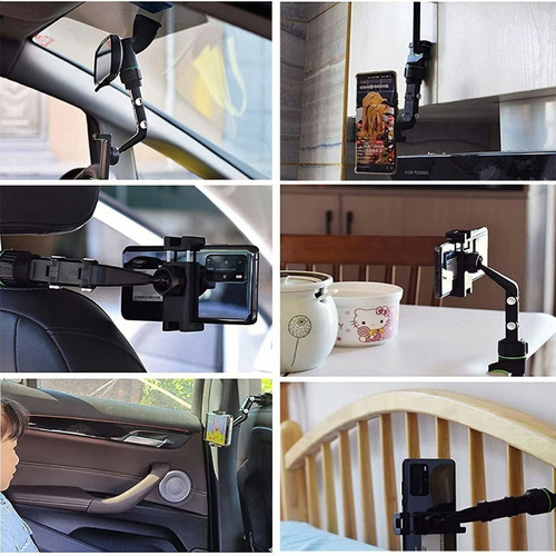 Cyz Coche Soporte Para Teléfono Con Espejo Retrovisor De