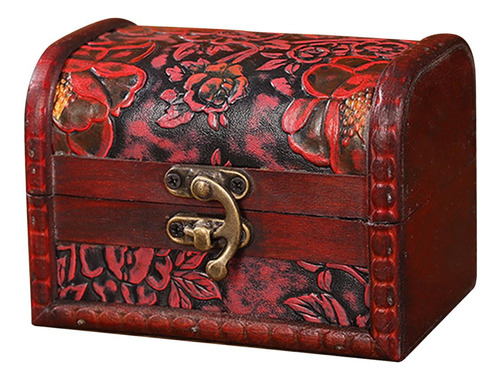 Caja De Baratija De , Caja De Almacenamiento Rojo