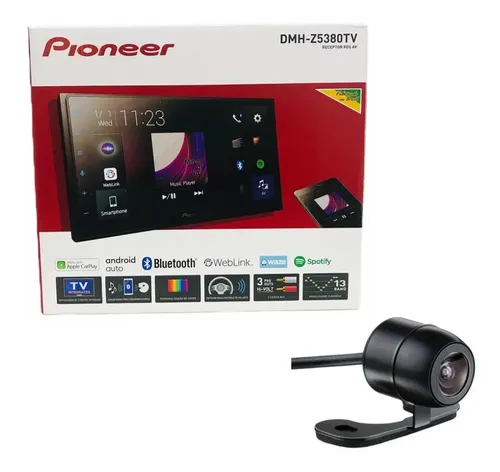 Multimídia Pioneer Dmh-z5380tv 6.8'' Capacitiva Câmera De Re
