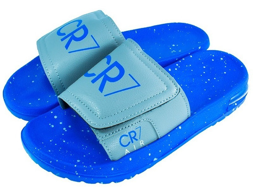 Imagen 4 de 4 de Sandalias Casual Cr7 Azul Cr710ag Moletto