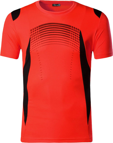 Jeansian Camiseta Deportiva De Manga Corta De Secado Rápido 