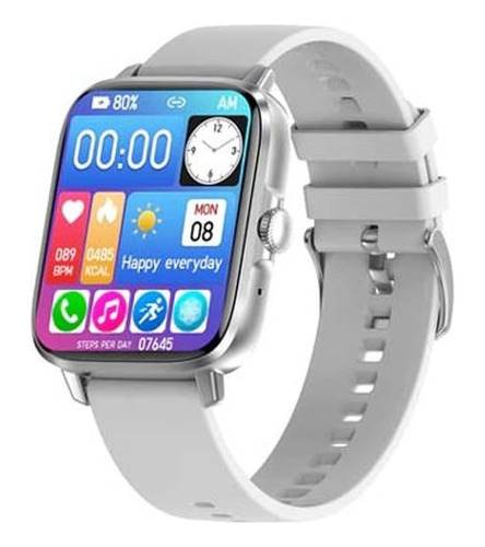 Smartwatch Reloj Inteligente Dt102 Gps Llamadas Gris
