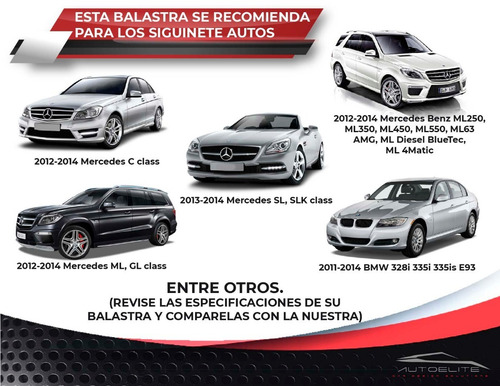 Imagen 5 de 7 de Balastra Xenon Al D1s / D3s Mercedes Volvo Bmw Cherokee Dart
