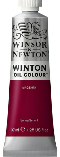 Pintura Oleo Winsor & Newton Winton 37ml Colores A Escoger Color Magenta - Magenta No 28