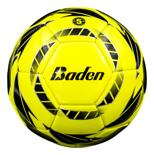 Baden Balon Futbol Campo Serie Z N5 Amarillo-negro Ss99