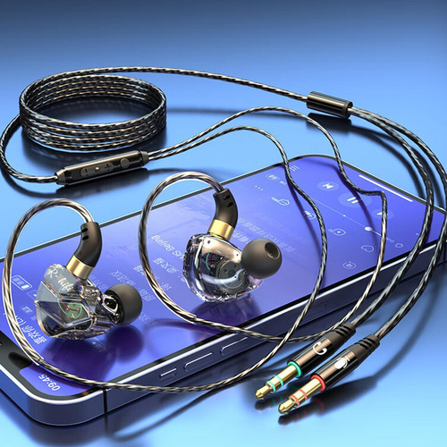 Auriculares Intrauditivos Con Cable Auriculares Con Micrófon