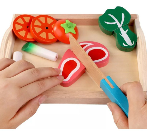 De Set De Comida De Frutas Para Juguetes De Cocina