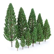Comprar Set 10 Pinos Maqueta Vegetacion Modelismo Diversas Escalas