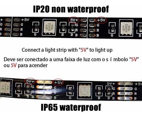 Conector Adaptador Bluetooth 5v Usb Led Strip
