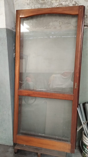 Puertas Ventana De Madera Marrón (Usado)