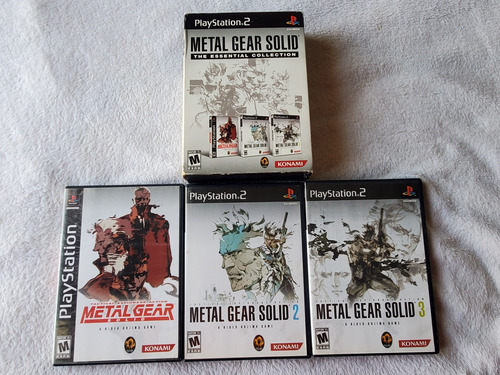 Metal Gear Solid The Essential Collection Ps2