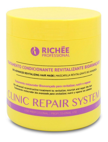 Richée Clinic Repair System Kit Shampoo Condicionador e Máscara Profissional