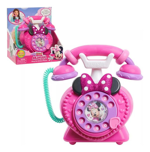 Teléfono Minnie Mouse Happy Helpers Disney Junior Glitter