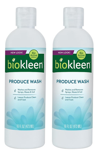 Biokleen Natural Produce Wash  Paquete De 2  Limpia Verdur